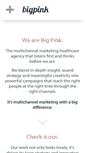 Mobile Screenshot of bigpink.co.uk